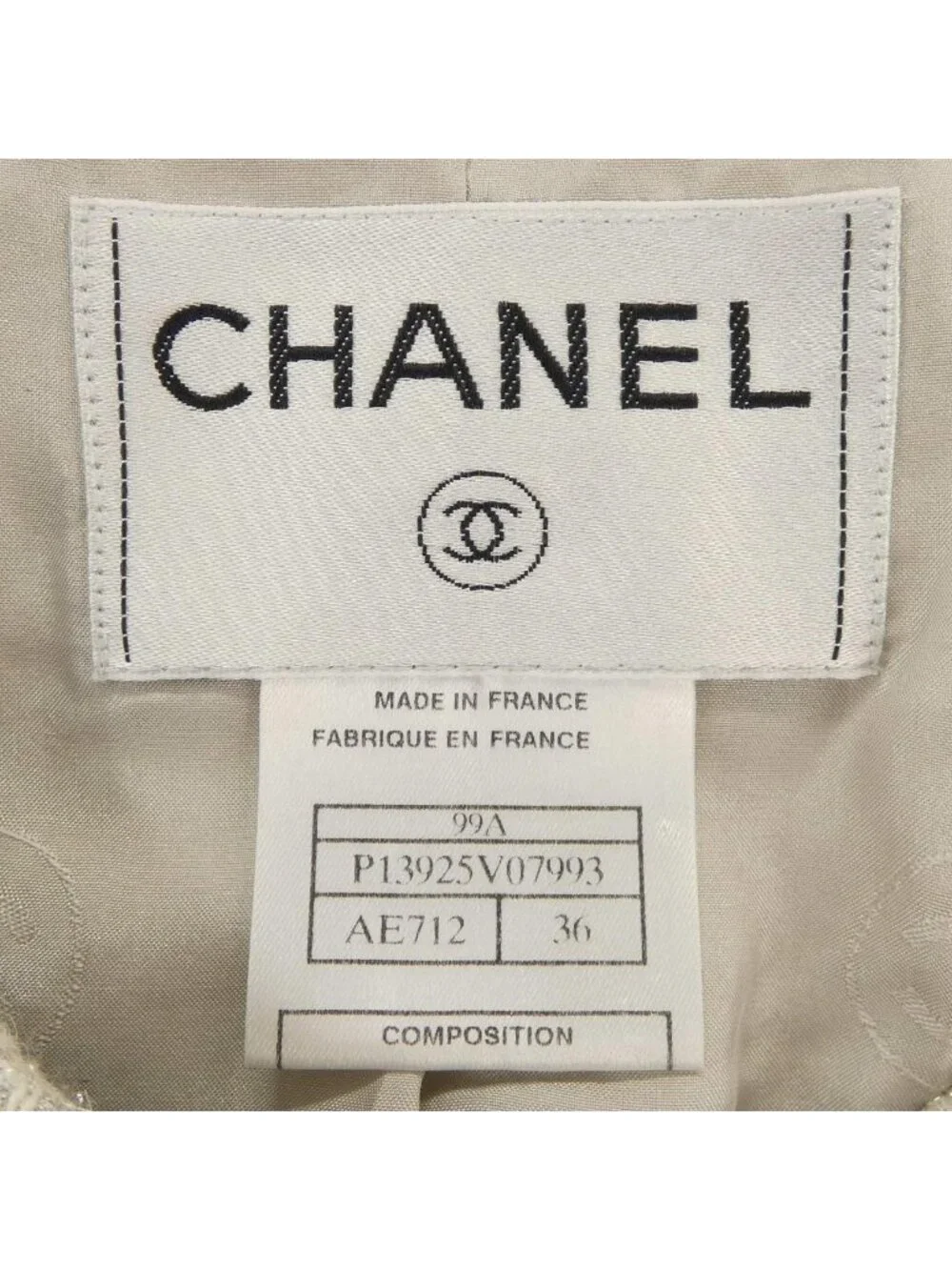 Chanel Vintage Collarless Jacket